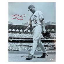 Jim Edmonds St Louis Cardinals Autographed 16x20 w/ "Jimmy Ball Game" Inscription - JSA COA