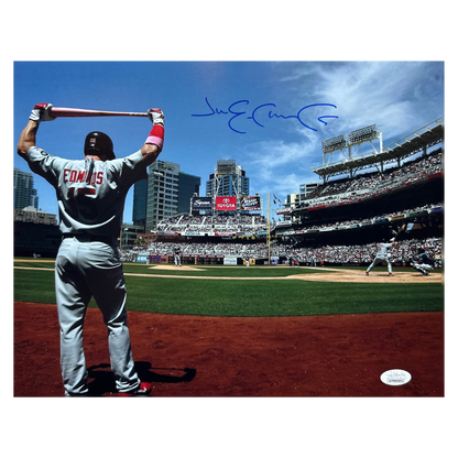 Jim Edmonds St Louis Cardinals Autographed On Deck Photo - JSA COA