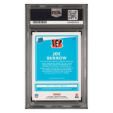 Joe Burrow PSA 10 2020 Panini Donruss Optic Rated Rookie Card #151