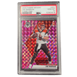 Joe Burrow PSA 10 2020 Panini Mosaic Camo Pink Rookie RC Card #201