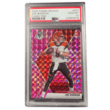 Joe Burrow PSA 10 2020 Panini Mosaic Camo Pink Rookie RC Card #201