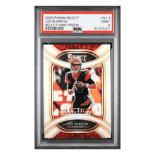 Joe Burrow PSA 9 2020 Panini Select Select1ons Prizm Card #S1-1