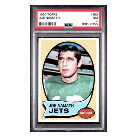 Joe Namath PSA 7 1970 Topps Card #150