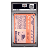 Joe Namath PSA 7 1970 Topps Card #150