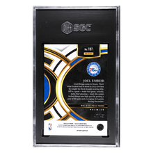 Joel Embiid SGC 10 2023-24 Panini Select Teal/White/Pink Prizm 47/49 Card #197