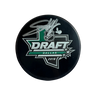 Joel Hofer St Louis Blues Autographed 2018 NHL Draft Puck - JSA COA