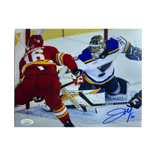 Joel Hofer St Louis Blues Autographed 8x10 Photo - JSA COA