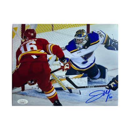 Joel Hofer St Louis Blues Autographed 8x10 Photo - JSA COA
