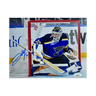 Joel Hofer St Louis Blues Autographed Home Jersey 8x10 Photo - JSA COA