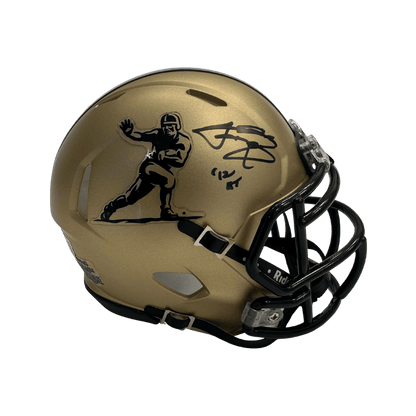 Johnny Manziel Texas A&M Autographed Heisman Mini Speed Helmet - Beckett COA