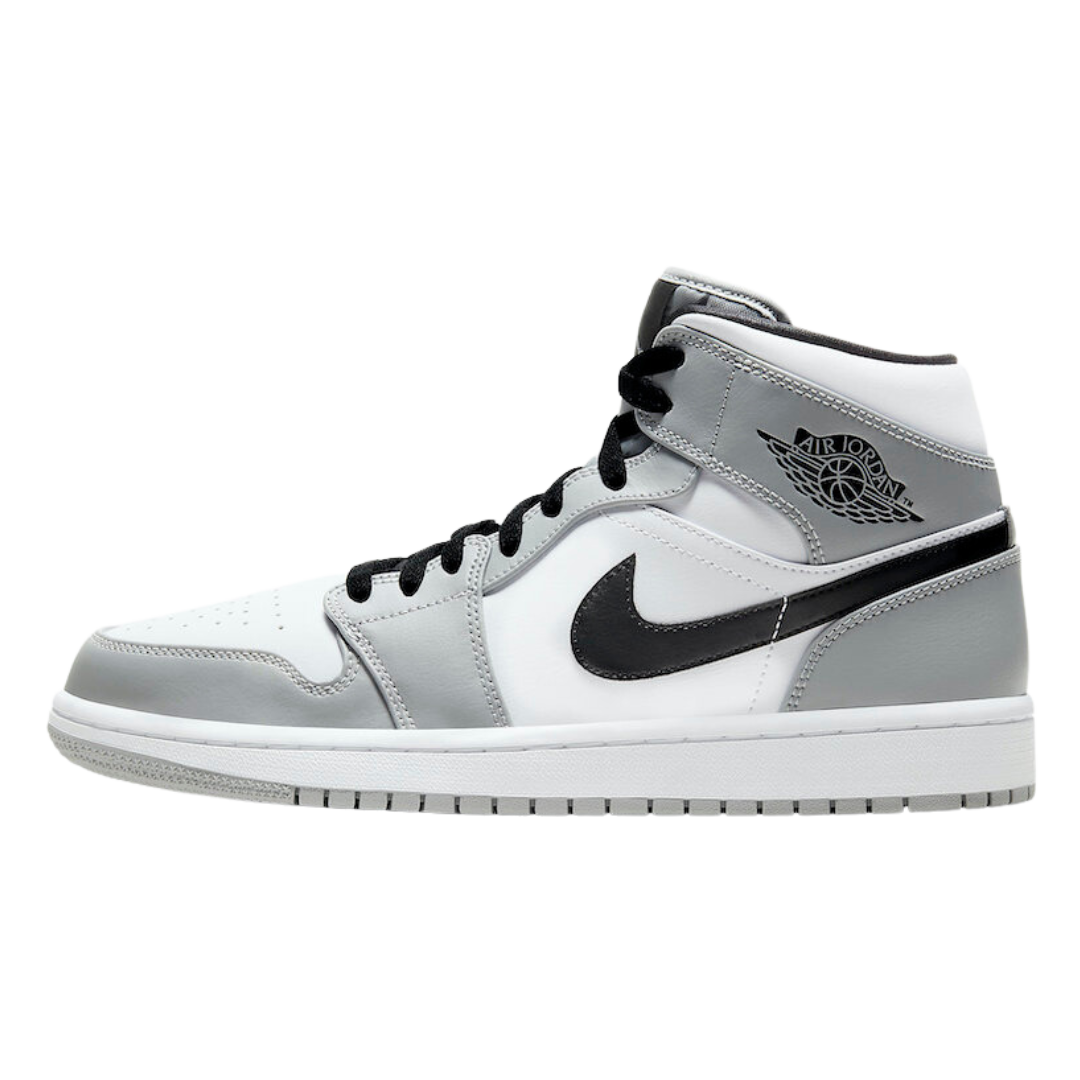 Jordan 1 Mid "Light Smoke Grey"
