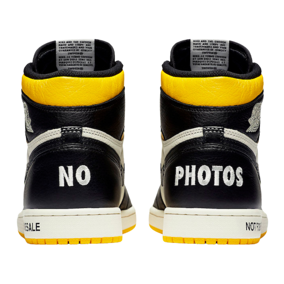 Jordan 1 Retro High Not For Resale Varsity Maize