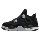 Jordan 4 Retro Black Canvas (GS)