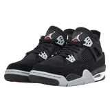 Jordan 4 Retro Black Canvas (GS)