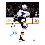 Jordan Kyrou St Louis Blues Autographed Celebration Photo - JSA COA