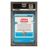 Jordan Addison PSA 10 2023 Panini Donruss Optic Mojo Red Rated Rookie Card #271