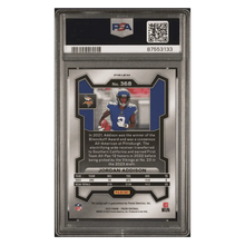 Jordan Addison PSA 9 2023 Panini Prizm Autograph Rookie RC Card #368