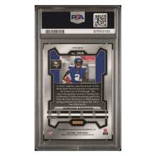 Jordan Addison PSA 9 2023 Panini Prizm Autograph Rookie RC Card #368