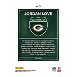 Jordan Love 2024 Panini Donruss Optic Downtown Card #5