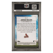 Jordan Walker PSA 9 2023 Bowman Sights on September Atomic Refractor #d/ 150 Card #SOS19