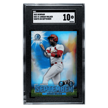 Jordan Walker SGC 10 2023 Topps Bowman Sights on September Card #SOS19