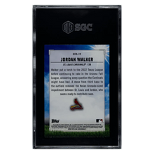 Jordan Walker SGC 10 2023 Topps Bowman Sights on September Card #SOS19