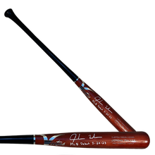 Jordan Walker St Louis Cardinals Autographed Maple Victus Custom Design Model Bat with Inscription- MLB COA