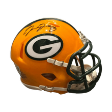 Josh Jacobs Green Bay Packers Autographed Mini Speed Helmet - Beckett COA