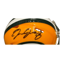 Josh Jacobs Green Bay Packers Autographed Mini Speed Helmet - Beckett COA
