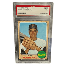Juan Marichal PSA 7 1968 Topps Card #205