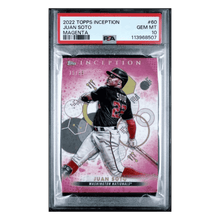Juan Soto PSA 10 2022 Topps Inception Magenta #d/99 Card #60