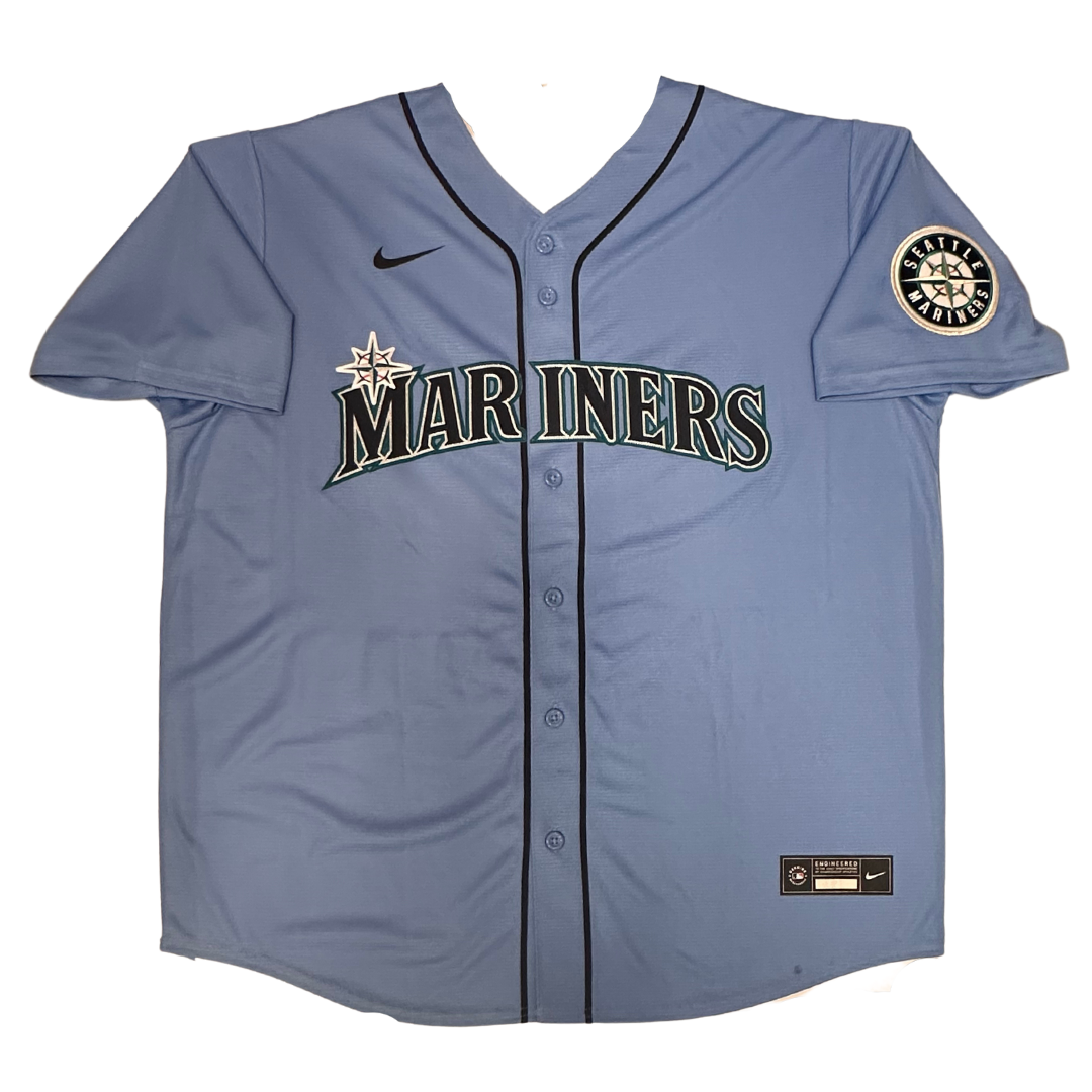 seattle mariners light blue jersey