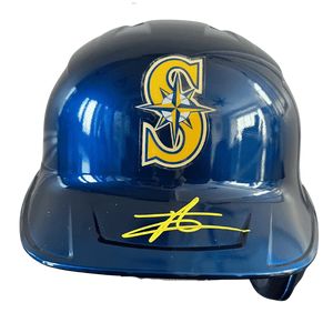 Julio Rodriguez Seattle Mariners Autographed Pro Replica Full Size Batting Helmet - MLB COA