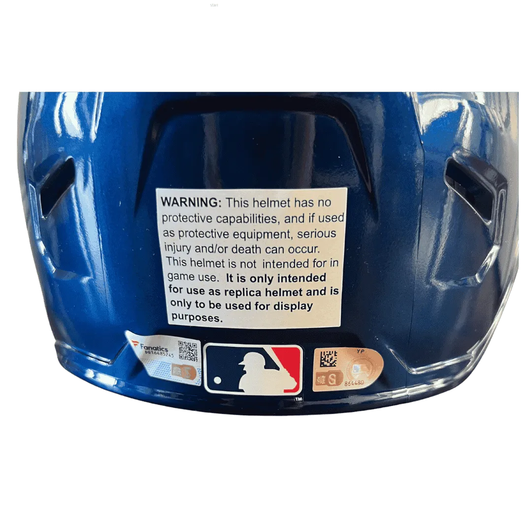 Julio Rodriguez Seattle Mariners Autographed Pro Replica Full Size Batting Helmet - MLB COA