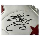Julius Erving Dr J Philadelphia 76ers Autographed Converse All Star Sneaker - JSA COA