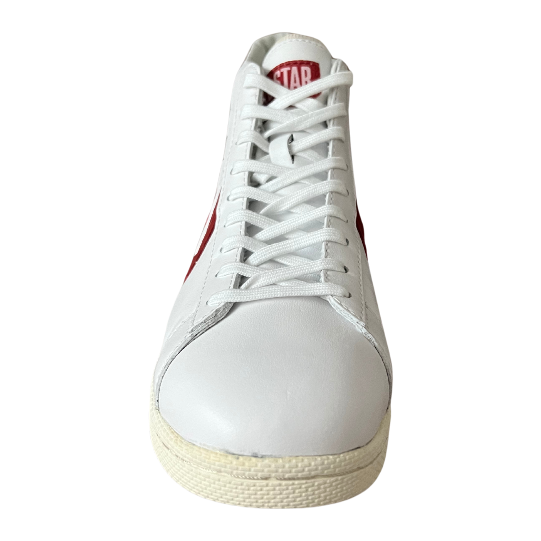 Julius Erving Dr J Philadelphia 76ers Autographed Converse All Star Sneaker - JSA COA