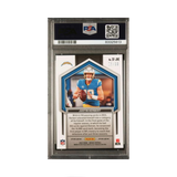 Justin Herbert PSA 9 2023 Mosaic Blue Straight Fire #D 08/99 #SF-JHE
