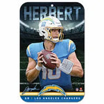 
Justin Herbert Los Angeles Chargers Plastic Player Clubhouse Sign — Front