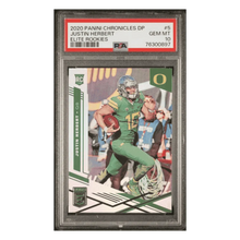 Justin Herbert PSA 10 2020 Panini Chronicles Draft Picks Elite Rookies Rookie RC Card #5