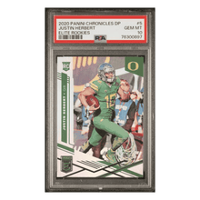 Justin Herbert PSA 10 2020 Panini Chronicles Draft Picks Elite Rookies Rookie RC Card #5