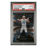Justin Herbert PSA 10 2020 Panini Select Turbocharged Card #T24