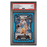 Justin Herbert PSA 9 2023 Panini Prizm Blue Wave #d/ 199 Card #158