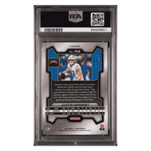Justin Herbert PSA 9 2023 Panini Prizm Blue Wave #d/ 199 Card #158