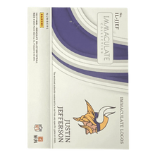 Justin Jefferson 2023 Panini Immaculate Logos #d / 25 Card #IL-JJEF