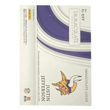 Justin Jefferson 2023 Panini Immaculate Logos #d / 25 Card #IL-JJEF