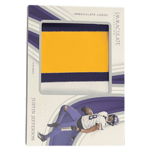 Justin Jefferson 2023 Panini Immaculate Logos #d / 25 Card #IL-JJEF