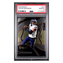 Justin Jefferson PSA 10 2023 Panini Select Card #247