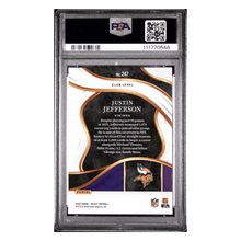 Justin Jefferson PSA 10 2023 Panini Select Card #247