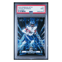 Justin Jefferson PSA 9 2023 Panini Donruss Optic Blazers Card #11