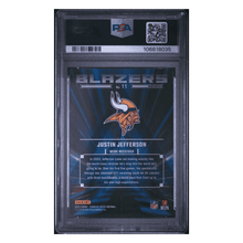 Justin Jefferson PSA 9 2023 Panini Donruss Optic Blazers Card #11